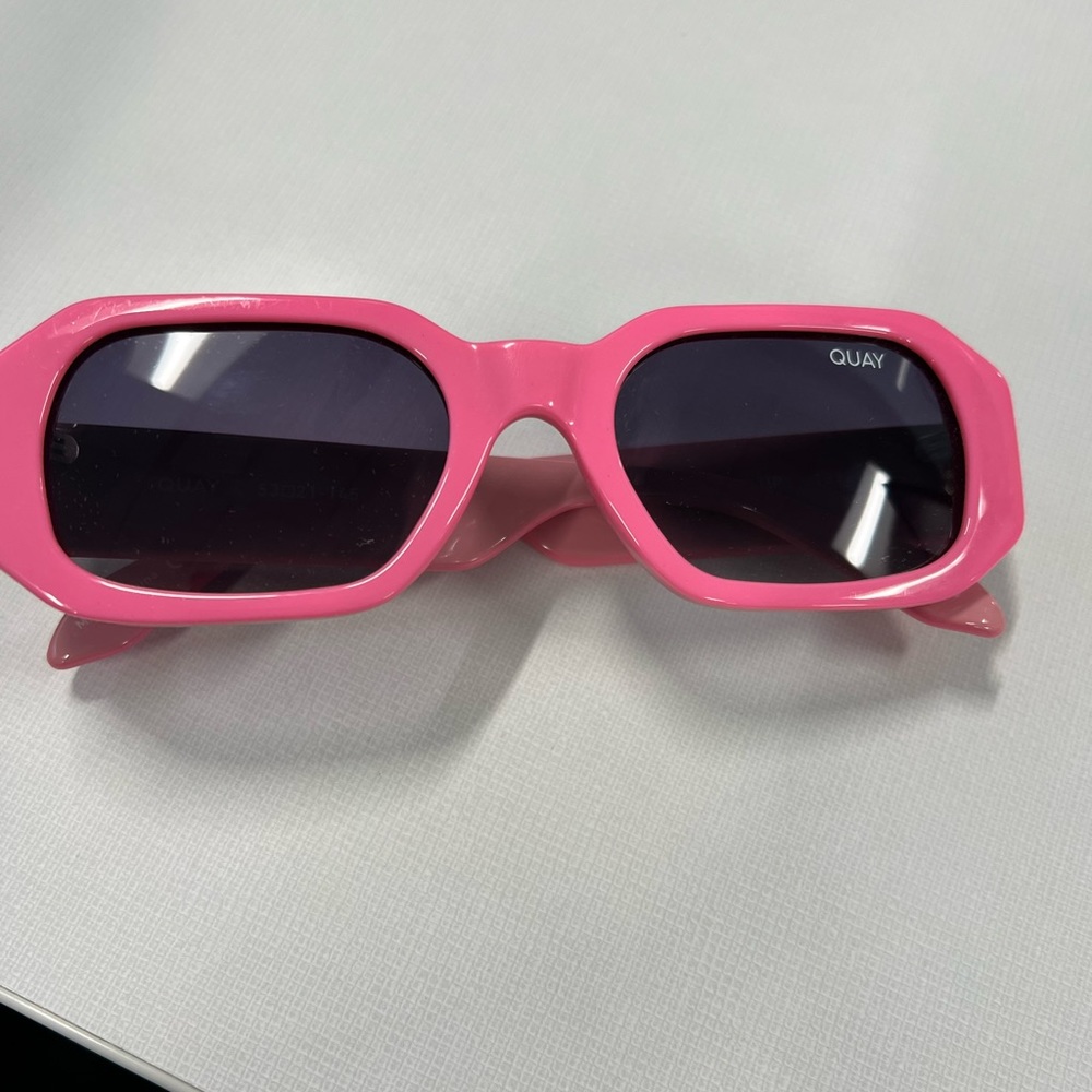 Quay Barbie Era pink sunglasses